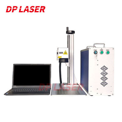 Portable Jewelry Fiber Laser Marking Machine Split Type 20W 30W