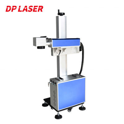 Water Bottle Flying Laser Marking Machine 30W 50W 100W For PVC PP PPR PE Pipe