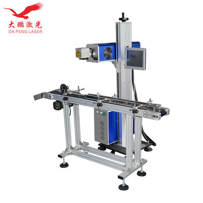 Industrial Flying Laser Marking Machine Stable For Plastic Printing